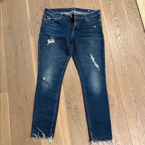 Lucky Brand Lolita Skinny Distressed Jeans - Size 28